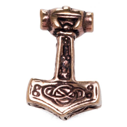 Ragnarök Thors Hammer (Kettenanhänger in Bronze)
