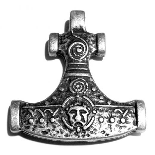 Hiddensee Hammer (Kettenanhänger in Altsilber)