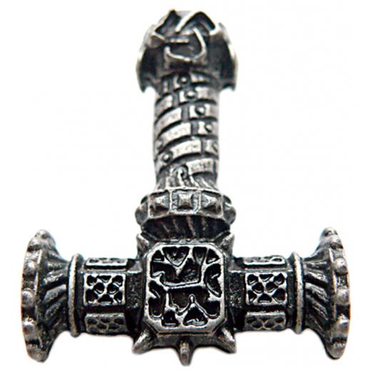 Vindir Hammer (Pendant in antiqued silver)
