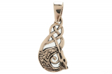 Tynan - Celtic Protective Dragon (Pendant in Bronze)