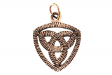 Tara - Celtic Triqueta (Kettenanhänger in Bronze)
