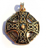 Das höchste Kreuz der Kelten (Kettenanhänger in Gold)