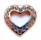 Diamond Heart (Kettenanhänger in Gold)