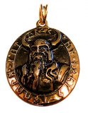 Odin Amulette (Pendant in gold)
