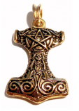 Thors Hammer (Pendant in gold)