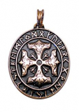 Thorskreuz (Kettenanhänger in Gold)
