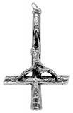 Inverted Cross (Pendant in silver)