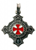 Templerorden (Kettenanhänger in Silber)