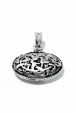 Midgard Oval (Pendant in silver)