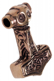 Ragnarök Thors Hammer (Kettenanhänger in Bronze)