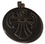 Doppelaxt (Kettenanhänger aus Horn)