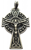St. Patricks Cross (Pendant in antiqued silver)