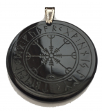 Rune der Unwiderstehlichkeit (Kettenanhänger aus Horn)