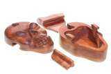 Skull (wooden jewelry box)
