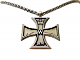 Iron Cross (Pendant in antiqued silver)