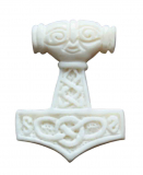 Torkan - Thorshammer (Kettenanhänger aus Knochen)