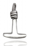 Ansgar - Kleiner Thors Hammer (Kettenanhänger in Silber)