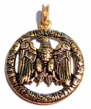 Germanenwappen (Kettenanhänger in Gold)