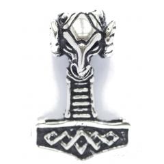 Vaeret - Widder Thorhammer (Kettenanhänger in Silber)