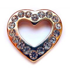 Diamond Heart (Kettenanhänger in Gold)