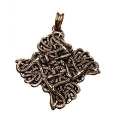 Snakes of the Urnes (Pendant in gold)