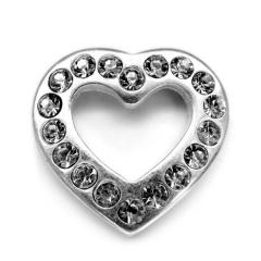 Diamond Heart (Kettenanhänger in Silber)