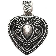 Babylonian Heart (Kettenanhänger in Silber)