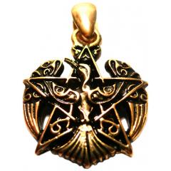 Pentagramm (Kettenanhänger in Gold)