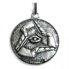 Illuminati (Pendant in antiqued silver)