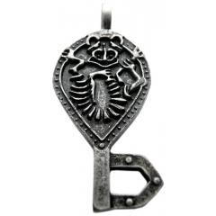 Troll Key (Pendant in antiqued silver)