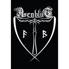 Asenblut - Logo Fahne / Posterflagge