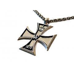 Iron Cross (Pendant in antiqued silver)