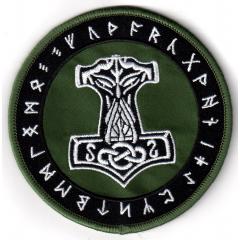 Mjoelnir Runes green (Patch)